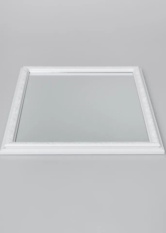 Spejl Nostalgia Hvid 50x70 cm