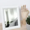 Spejl Nostalgia Hvid 15x20 cm