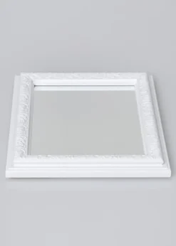 Spejl Nostalgia Hvid 15x20 cm