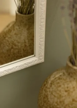 Spejl Nostalgia Hvid 75x105 cm