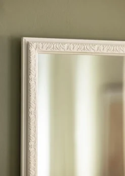 Spejl Nostalgia Hvid 35x125 cm