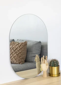 Spejl Oval 50x70 cm