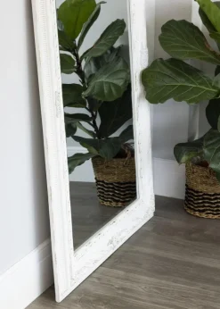 Spejl Palermo Hvid 92x152 cm