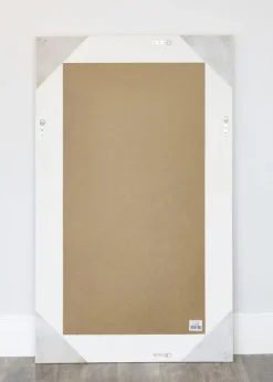 Spejl Palermo Hvid 92x152 cm