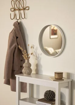 Spejl Reflection Hvid 40 cm Ø