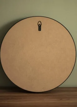 Spejl Reflection Sort 40 cm Ø