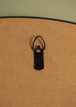 Spejl Reflection Sort 80 cm Ø