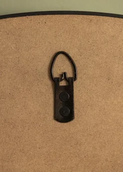 Spejl Reflection Sort 70 cm Ø