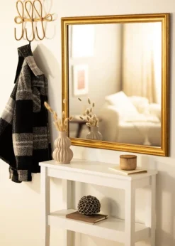 Spejl Rokoko Guld 80x80 cm