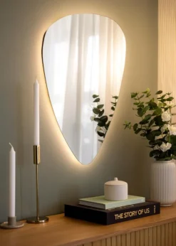 Spejl Rumination LED 50x70 cm