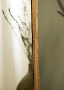 Spejl Solid Oak 48x133 cm