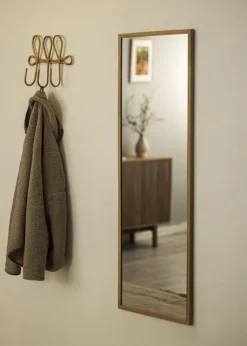 Spejl Solid Oak 43x123 cm