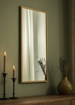 Spejl Solid Oak 43x83 cm