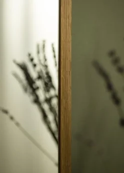 Spejl Solid Oak 43x83 cm