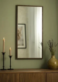 Spejl Solid Smoked Oak 43x83 cm