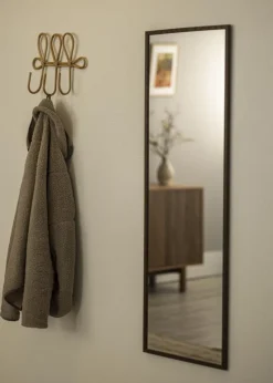 Spejl Solid Smoked Oak 48x133 cm