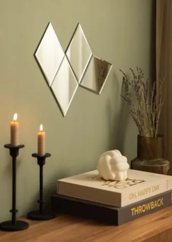 Spejl Spejl Sæt Diamond - 4 Stk.