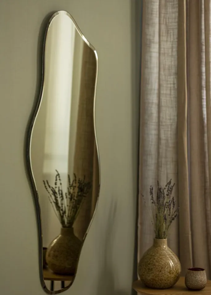 Spejl Wave Gold 55x110 cm
