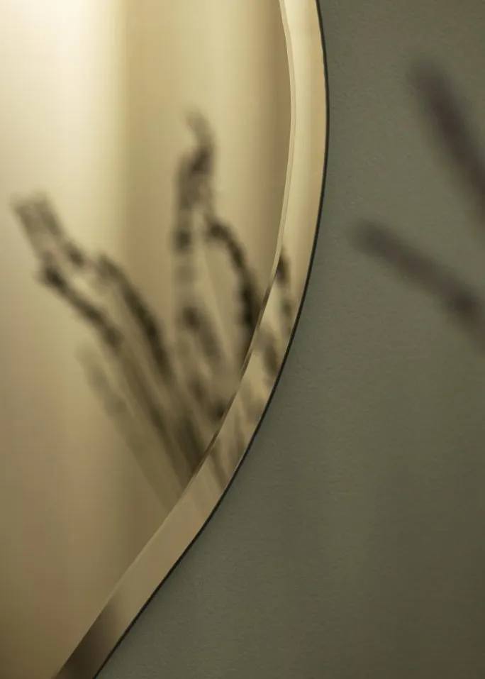 Spejl Wave Gold 55x110 cm