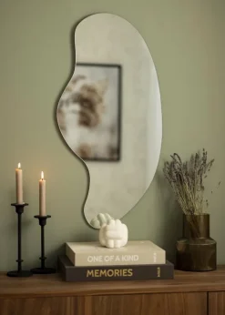 Spejl Wavy Cloud 40x80 cm