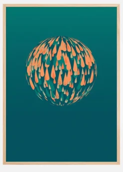 Spherical Plakat (21x29.7 cm (A4))