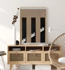 Staircase Plakat (21x29.7 cm (A4))