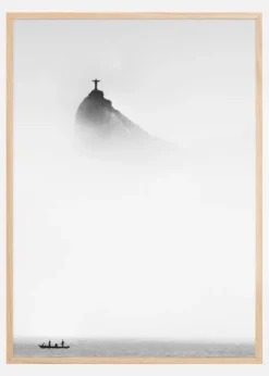 Statue Of Jesus Plakat (21x29.7 cm (A4))