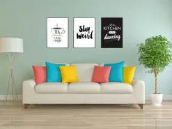 Stay Weird Plakat (21x29.7 cm (A4))