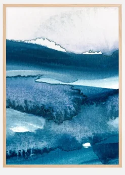 Stormy sea Plakat (21x29.7 cm (A4))