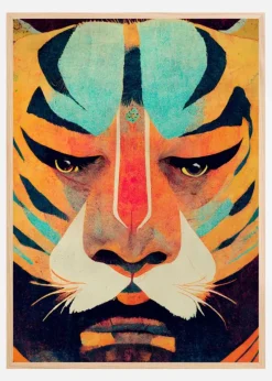 Strong Tiger Plakat (21x29.7 cm (A4))