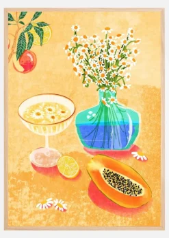 Summer Day Vibes Plakat (21x29.7 cm (A4))