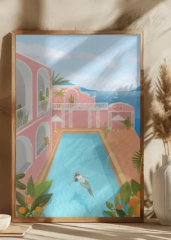 Summer Zen Plakat (21x29.7 cm (A4))