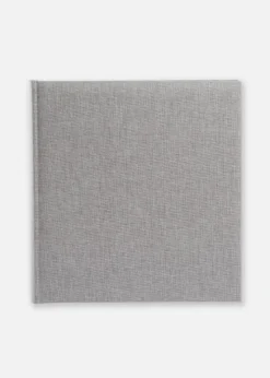 Summertime Fotoalbum Grå - 35x36 cm (100 Hvide sider / 50 blade)