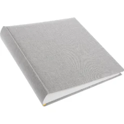 Summertime Fotoalbum Grå - 35x36 cm (100 Hvide sider / 50 blade)