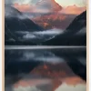 Sun On Mountain Plakat (21x29.7 cm (A4))