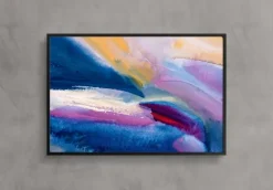 Sunrise over the sea Plakat (21x29.7 cm (A4))