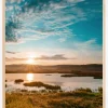 Sunset Over Water Plakat (21x29.7 cm (A4))