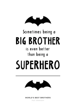 Superhero Brother (21x29,7 cm (A4))