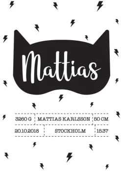 Superhero (21x29,7 cm (A4))