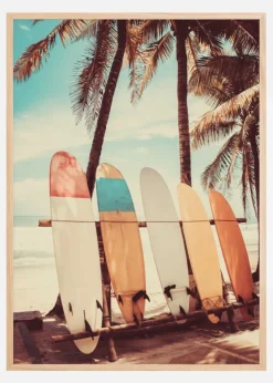 Surfboards Plakat (21x29.7 cm (A4))
