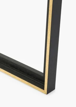 Svæveramme Madison Sort Guld 20x30 cm