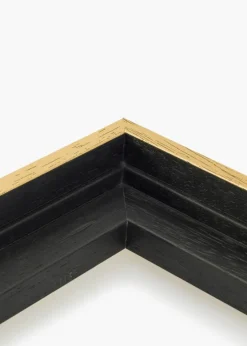 Svæveramme Madison Sort Guld 20x30 cm