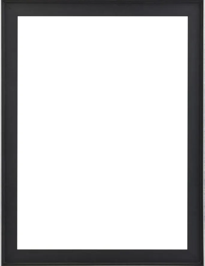 Svæveramme Reno Sort Sølv 20x30 cm