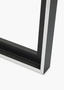 Svæveramme Reno Sort Sølv 20x30 cm