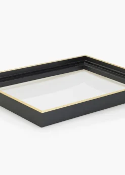 Svæveramme Tacoma Sort Guld 24x30 cm
