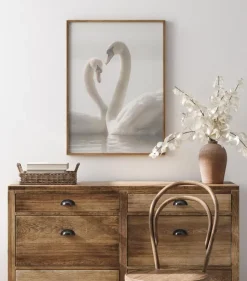 Swan Forever Plakat (21x29.7 cm (A4))