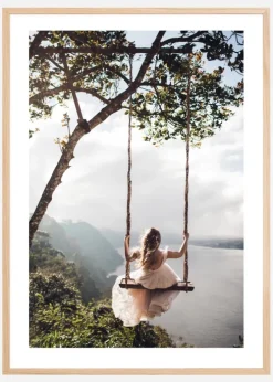 Swing with a View Plakat (21x29.7 cm (A4))