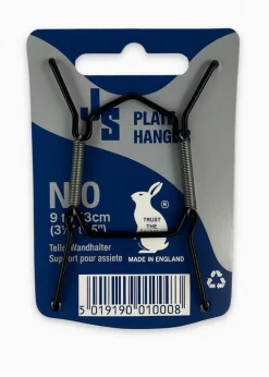 Tallerkenholder Sort 9-13 cm