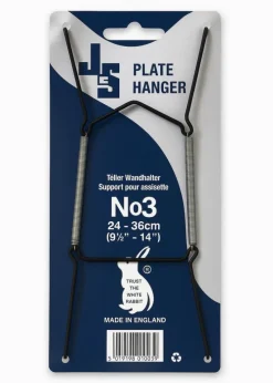 Tallerkenophæng Sort 13-19 cm