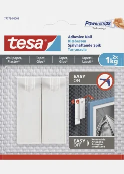 Tesa - Selvhæftende søm til alle vægtyper (max. 2x1kg)